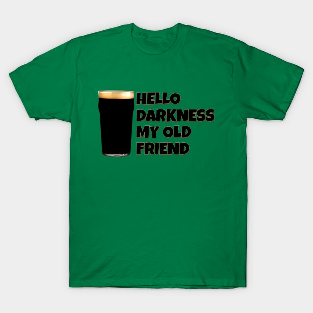 Stout - Hello Darkness T-Shirt by INLE Designs